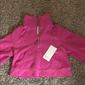 Lululemon Pink Half-Zip Pullover